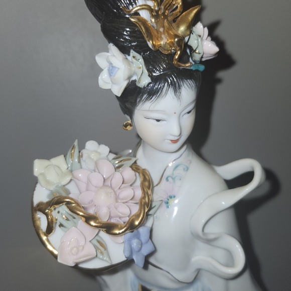 Vintage Oriental Geisha Woman - Picture 3 of 6